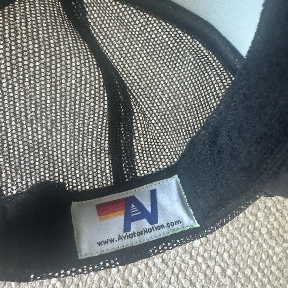 Aviator Nation Black Mesh Cap - Picture 3 of 3
